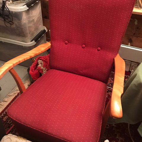 2 stk nydelig restaurerte retro/vintage stoler selges