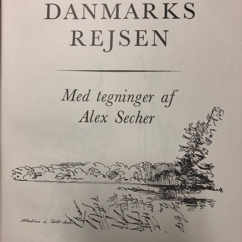 Hans Kirk sin bok Danmarks reisen til salgs.