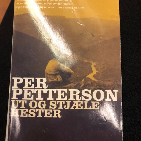 Per Petterson Ut å stjele hester til salgs.