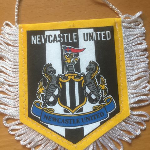 Newcastle United - flott gammel minivimpel