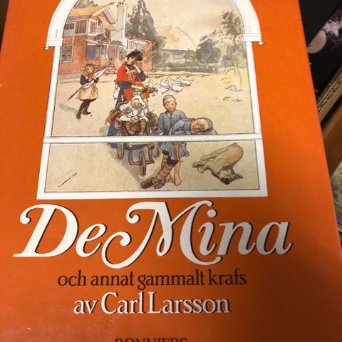 De Mina av Carl Larsson en kunstbok til salgs.