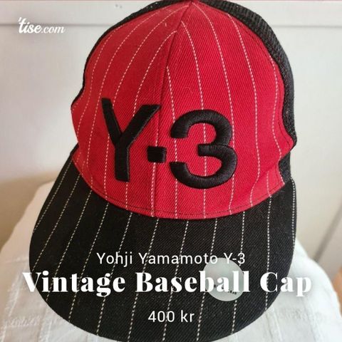 Y-3 Yohji Yamamoto Baseball Cap