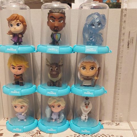 Disney Frost/Frozen 2 Domez kapsel komplett figur samling selges samlet!