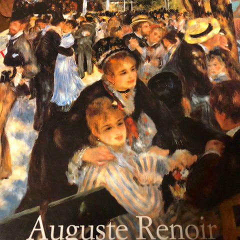 Auguste Renoir en kunstbok til salgs.