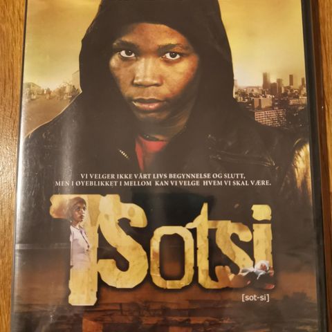 Tsotsi (DVD, i plast, norsk tekst)