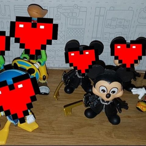 Kingdom hearts anime samling selges!!