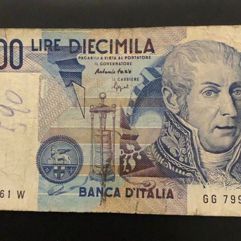 10000 Lire Italia 1984. (133L)
