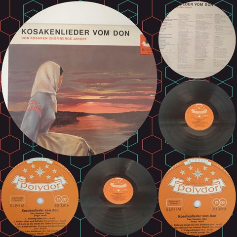 VINTAGE/RETRO LP-VINYL "KOSAKENLIEDER VOM DON"