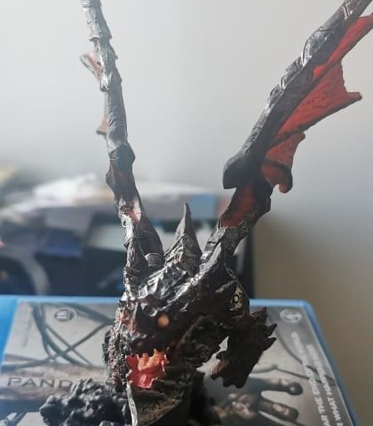Deathwing statue Fra blizzcon 2010