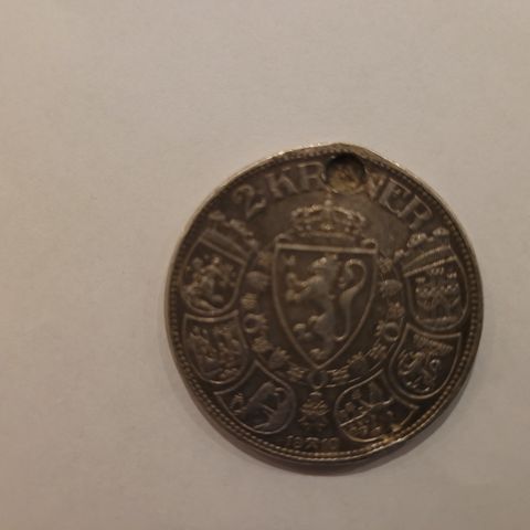 2 Kroner Norge 1910, LAVT OPPLAG