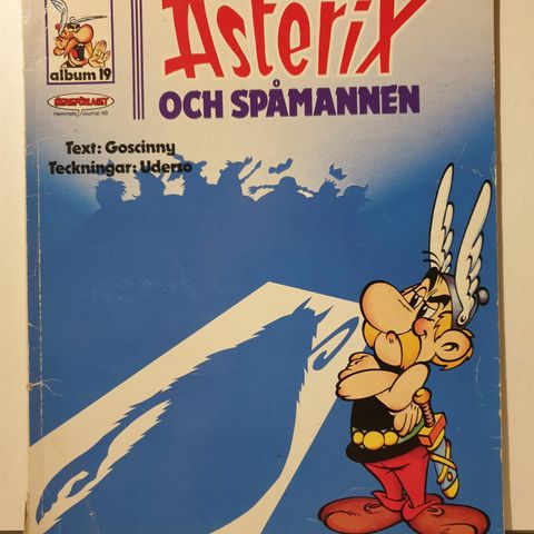 Asterix og spåmannen svensk swerdish