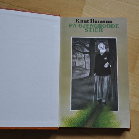 På gjengrodde stier. Knut Hamsun. Innb. (AB). Sendes