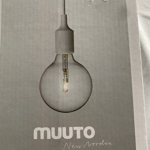 NY MUUTO  E27 Pedant lamp.