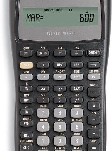 Texas Instruments BAII Plus kalkulator