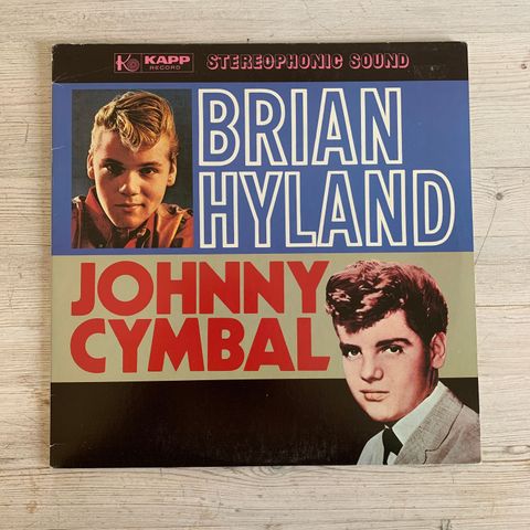 Brian Hyland - Johnny Cymbal – Brian Hyland V.S. Johnny Cymbal LP