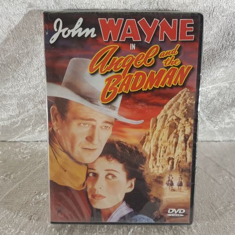 John Wayne in Angel and the Badman DVD ny forseglet