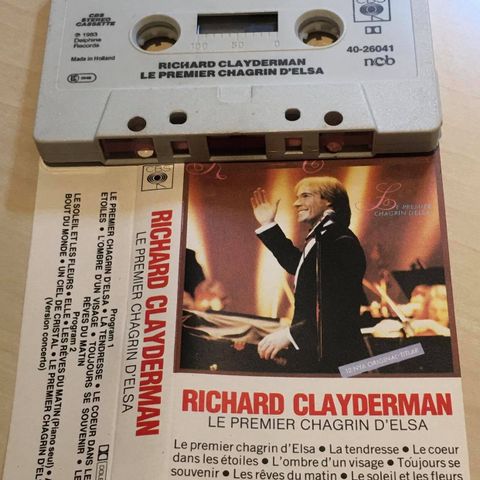 Richard Clayderman - Le Premier Chagrin D'Elsa (Kassett)