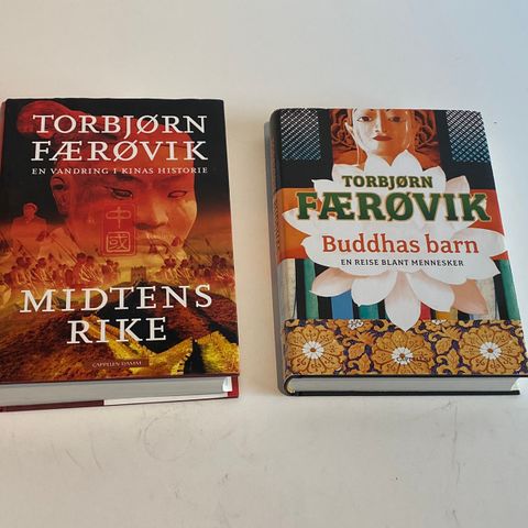 Torbjørn Færøvik: Midtens rike * Buddhas barn (pakke)