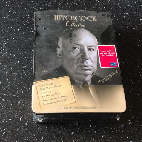 ALFRED HITCHCOCK Collection - Samlings Boks (Ny i plast)