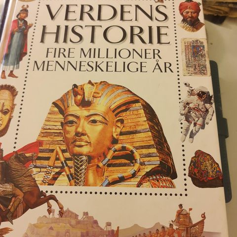 Verdens historie arkelogi.. stor Flott bok .4 millioner år menneskts historie