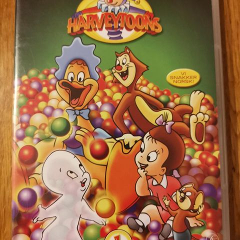 Harveytoons vol 1 (DVD, norsk tale)