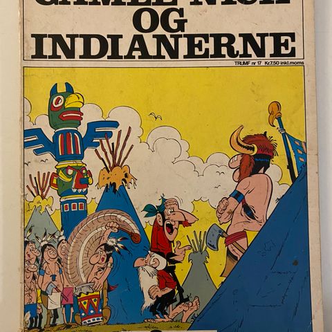 Trumf album nr 17 - Gamle Nick og indianerene