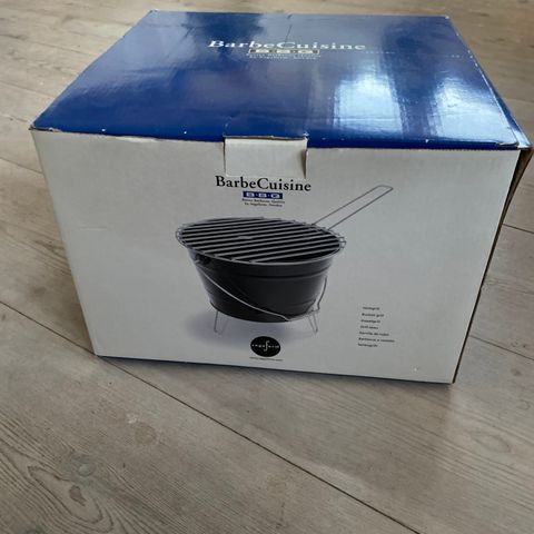 Ubrukt portabel grill bbq (kullgrill)