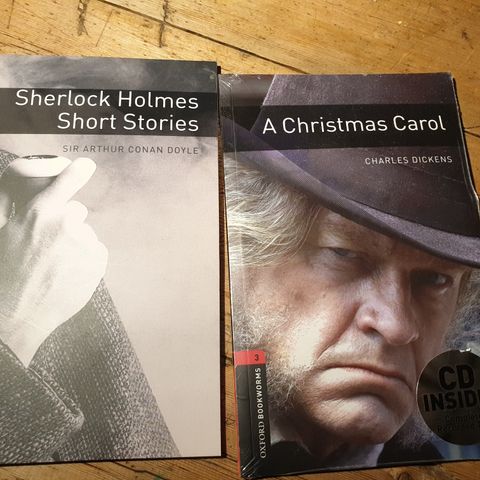 CD, Dickens, Sherlock Holmes,  ny, bok, cd