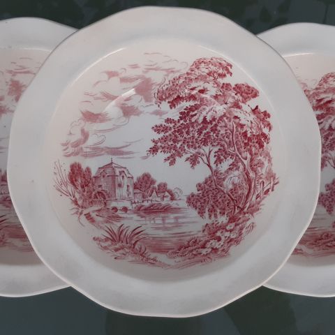 Countryside. Wedgwood. 4 dessertboller