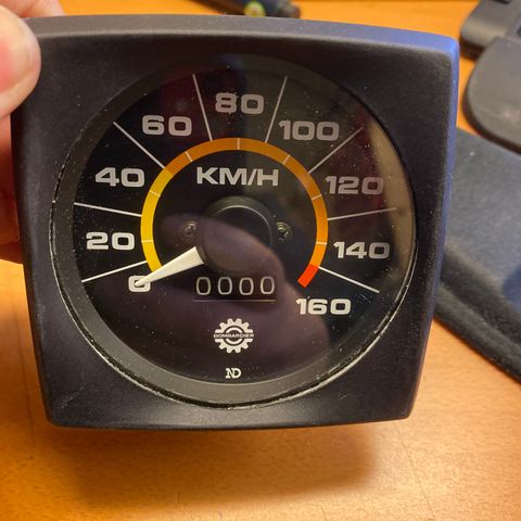 Bombardier speedometer