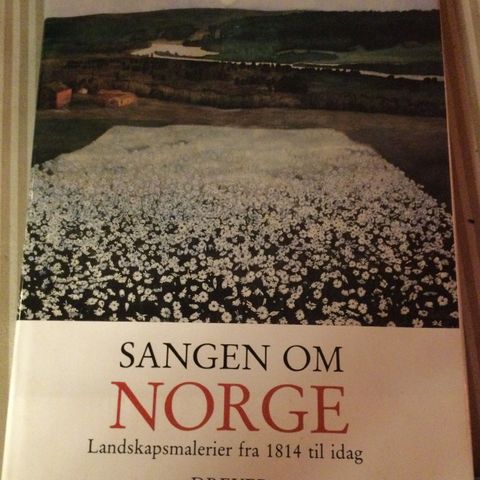 Sangen om Norge, Landskapsmalerier 1814 til idag