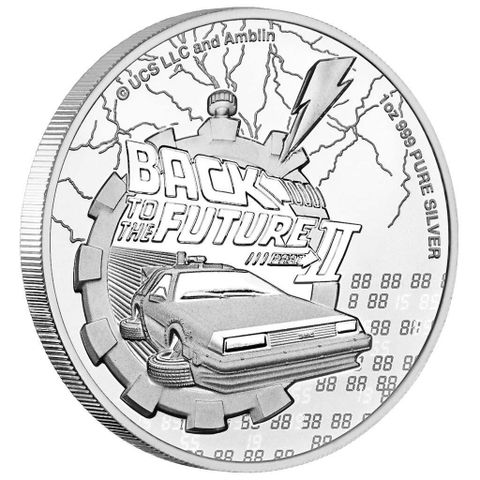 Niue 2021 BACK TO THE FUTURE™ - 1 OZ SØLV