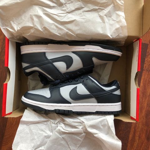 Nike dunk low Georgetown / wolf grey størrelse 40,5