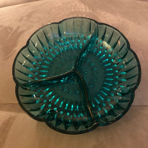 retro engelsk glass skål