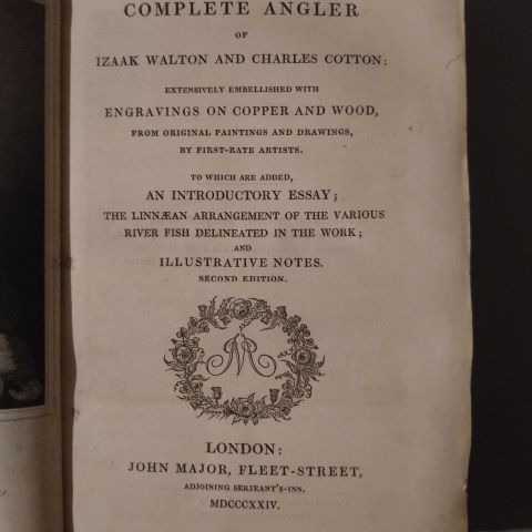 Sportsfiskerens "bibel" fra 1824