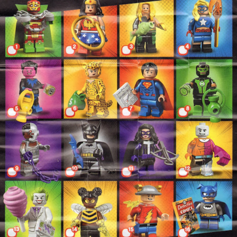 Lego Collectible Minifigures DC Super Heroes - 71026
