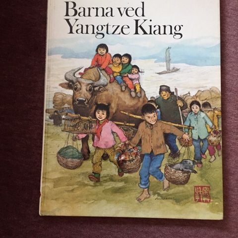 Barna ved Yangtze Kiang.   Svend Otto S,