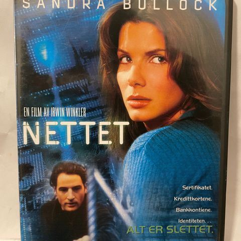 [DVD] The Net / Nettet - 1995 (norsk tekst)