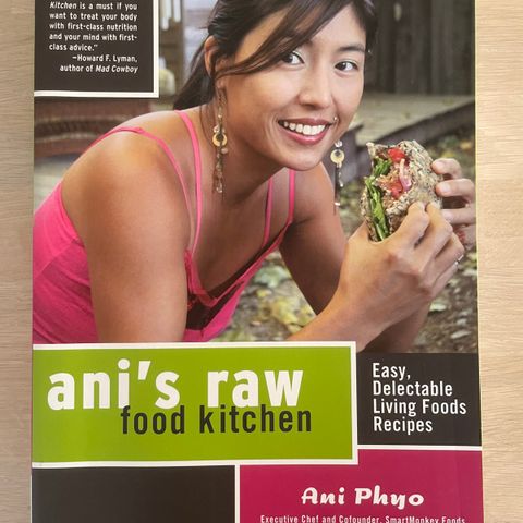 Boken «Ani’s Raw Food Kitchen» av Ani Phyo