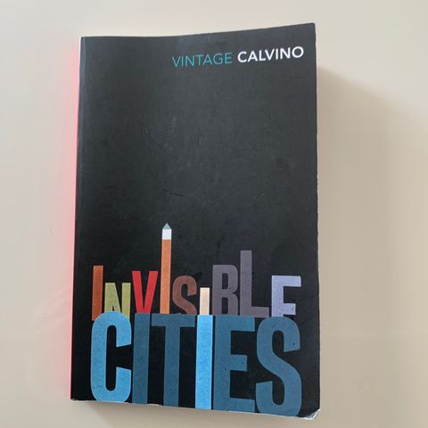 Invidible cities (vintage Calvino)