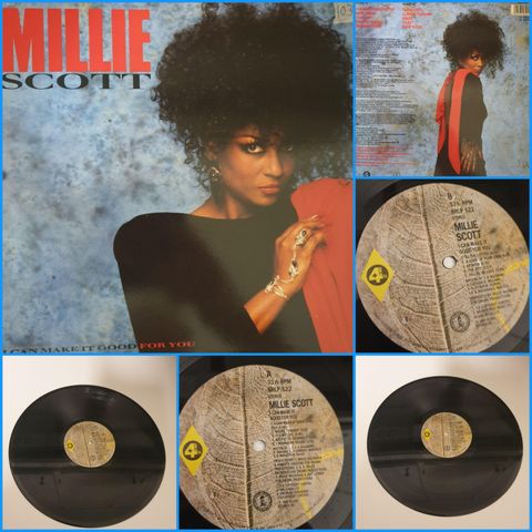 VINTAGE/RETRO LP-VINYL "MILLIE SCOTT 1988"