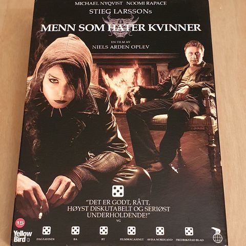 Menn Som Hater Kvinner  ( DVD )