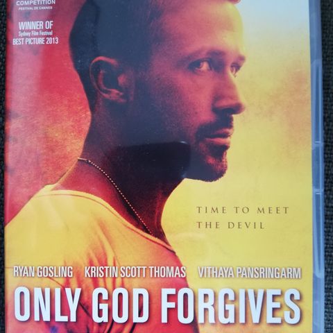 Only God Forgives (DVD) - 2013 - (86 kr inkl frakt)