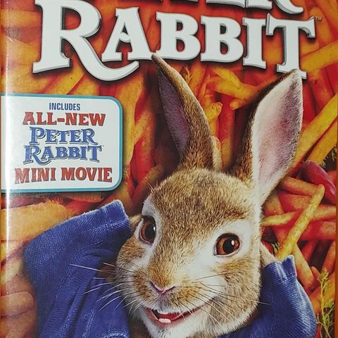 DVD.PETER RABBIT.UÅPNET.