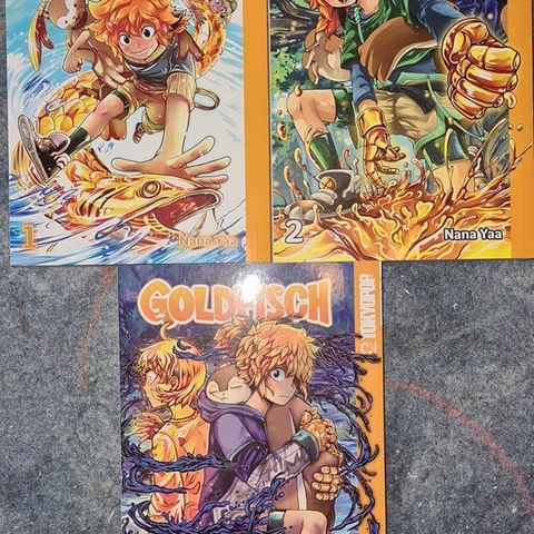 Goldfisch Vol.1-3 komplett manga serie