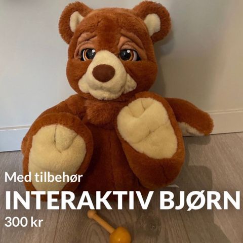 Interaktiv bjørn