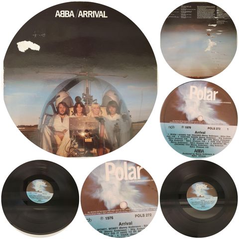 VINTAGE/RETRO LP-VINYL "ABBA/ARRIVAL 1976"