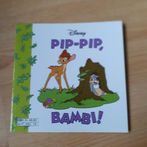 Pip-Pip Bambi bok.