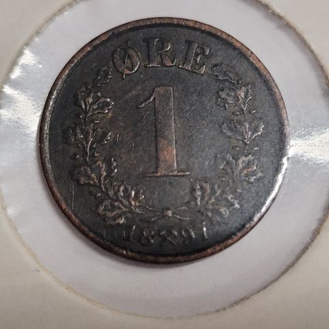 1 øre 1897 NORGE