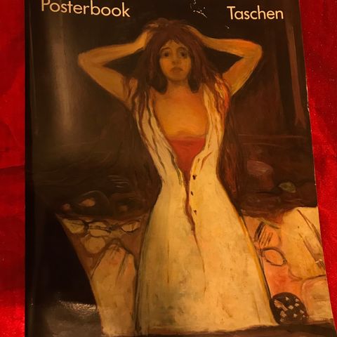 Edvard Munch Posterbook Bud ønskes